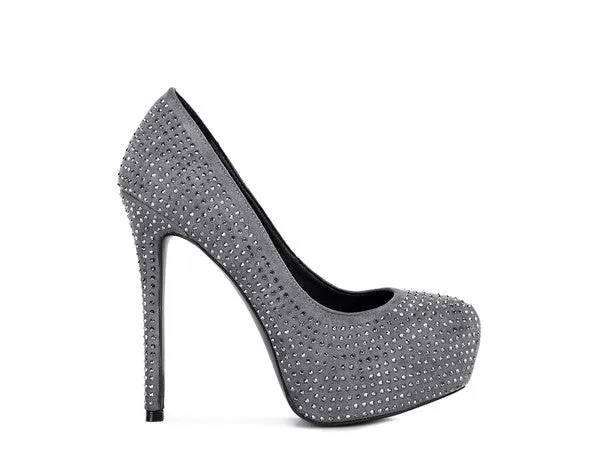 Domé Faux Suede Pumps