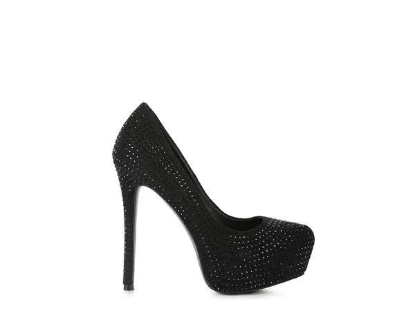 Domé Faux Suede Pumps