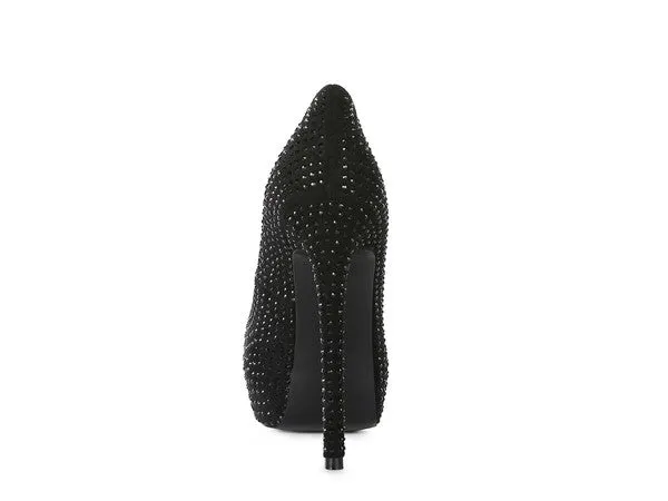 Domé Faux Suede Pumps