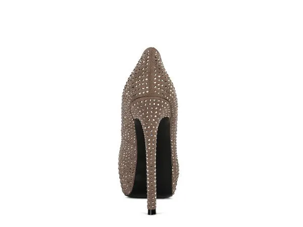 Domé Faux Suede Pumps