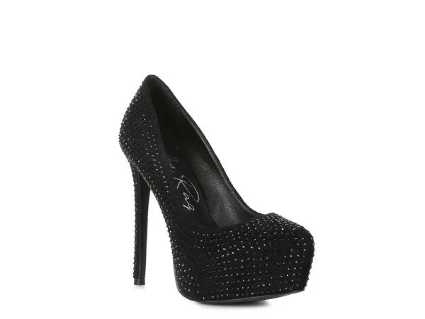 Domé Faux Suede Pumps