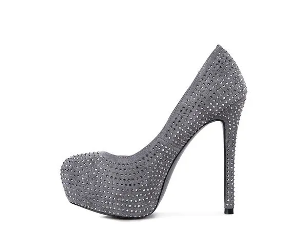 Domé Faux Suede Pumps