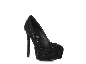 Domé Faux Suede Pumps