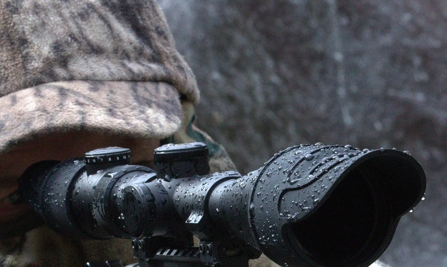 Down Under Outdoors Silicone Rubber Rifle Scope Binocular Cover, Sunshade, Rain Cap, Eye Piece, Objective Lens, Spotting Optics, Tactical Flip Up Protector, 40mm 44mm 50mm 56mm 69mm, Sold Individually