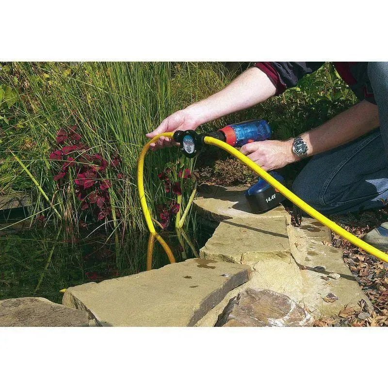 Draper Drill Powered Pump 1000L/Hr Fluid Liquid Transfer Pond Flood Water Draper 18937