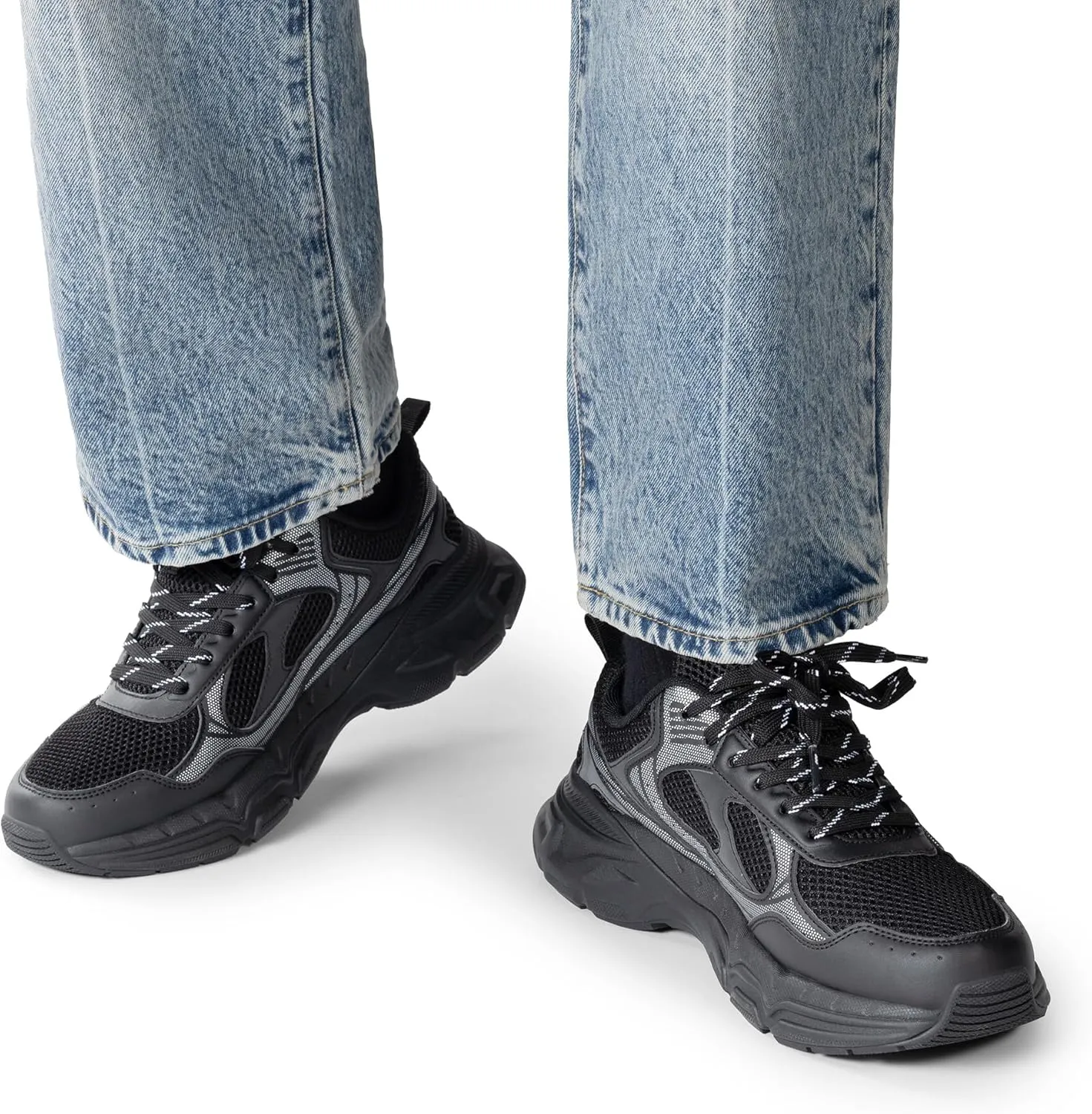DREAM PAIRS Fashion Sneaker Men's Casual Shoes Comfortable Lightweight Lace Up