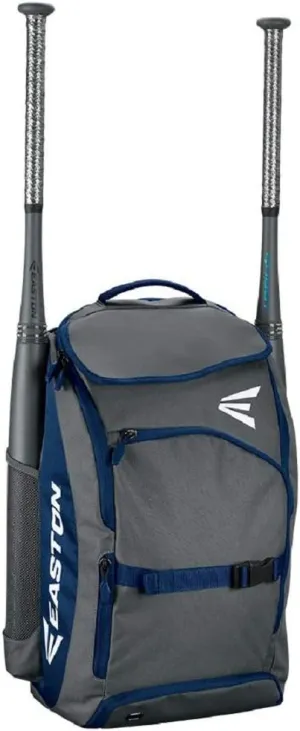 EASTON PROWESS Bat & Equipment Softball Backpack Bag | Designed for the Female Athlete | 2019 | 2 Bat Sleeves | Vented Shoe Pocket | Felt Lined Top Pocket w/ Flip Up Mirror | Helmet Strap | Fence Hook