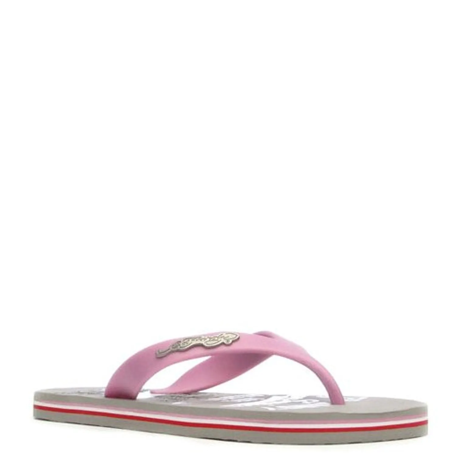 Ed Hardy Beachcombers Koi Flip Flop for Women - Fuschia