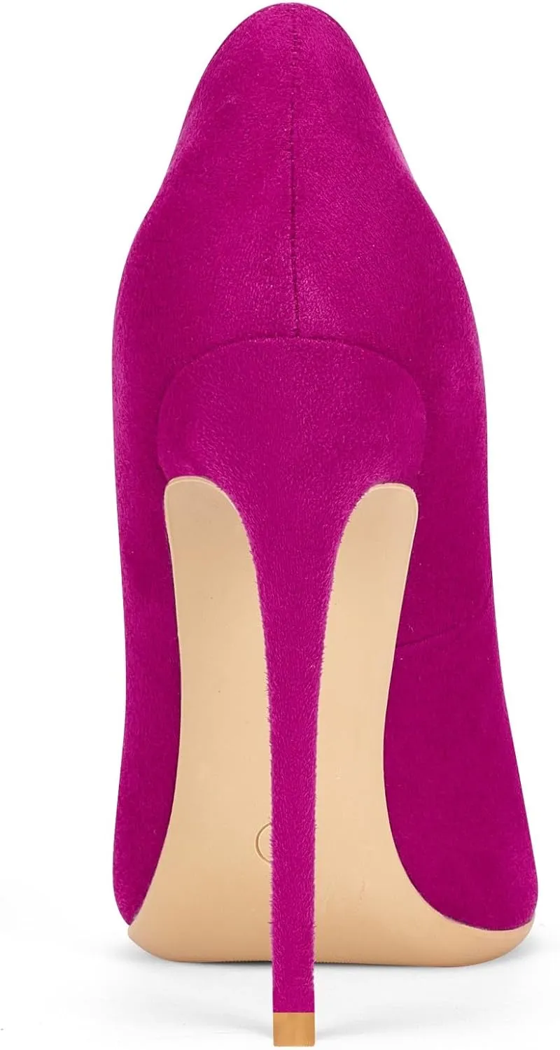Elisabet Tang High Heels, Women Pumps Pointed Toe Stilettos 4.7 inch/12cm Sexy Heels Party Shoes