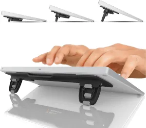 ESC Flip Computer Keyboard Stand for Desktop, Tilted Adjustable Keyboard Riser, Ergonomic Office Accessories, for Flat-Back Keyboard Only