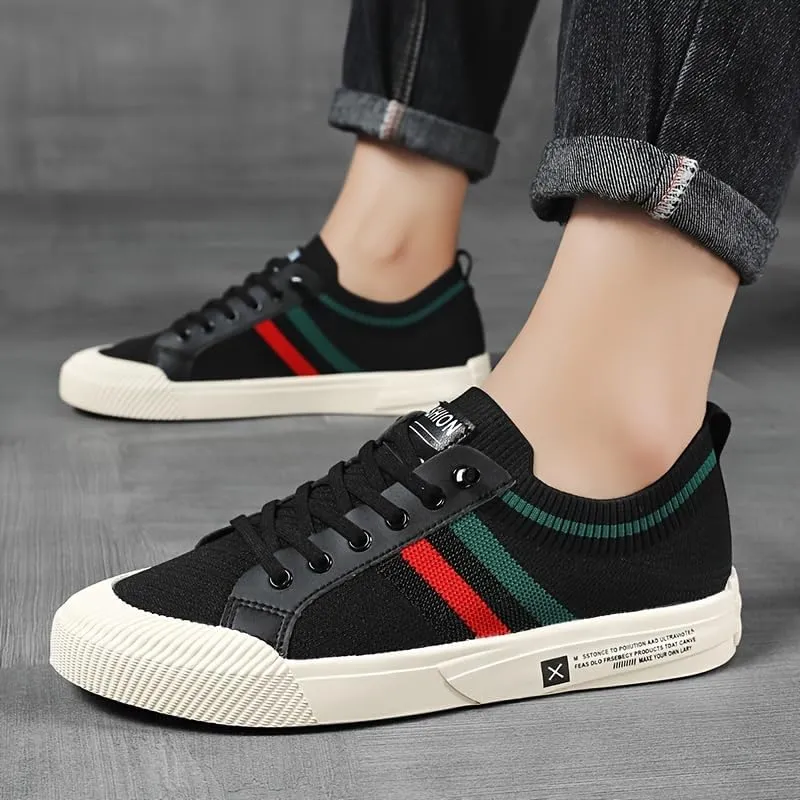 Fashion Woven Sneakers - Stylish Sneakers for Outdoor Lovers, All Seasons
