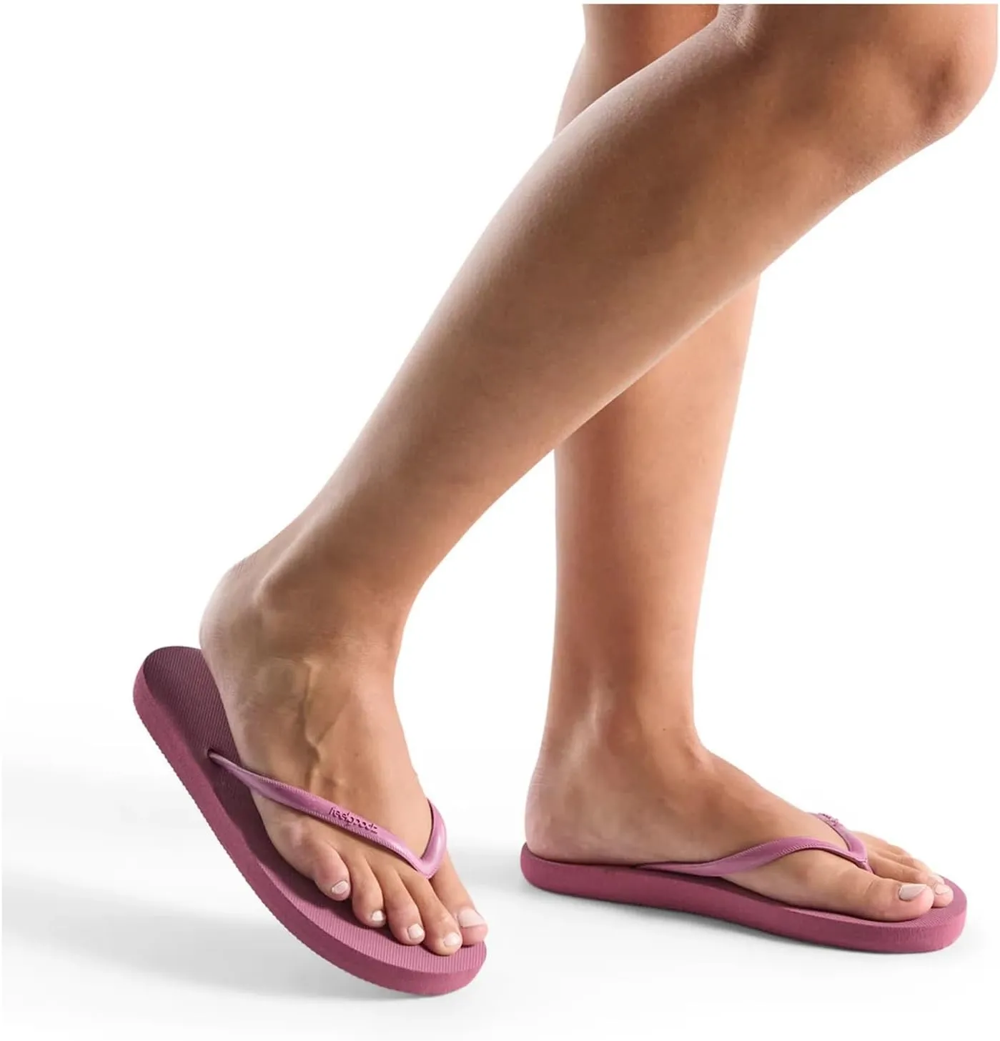 Feelgoodz Women's Slimz Core Natural Rubber Flip Flops