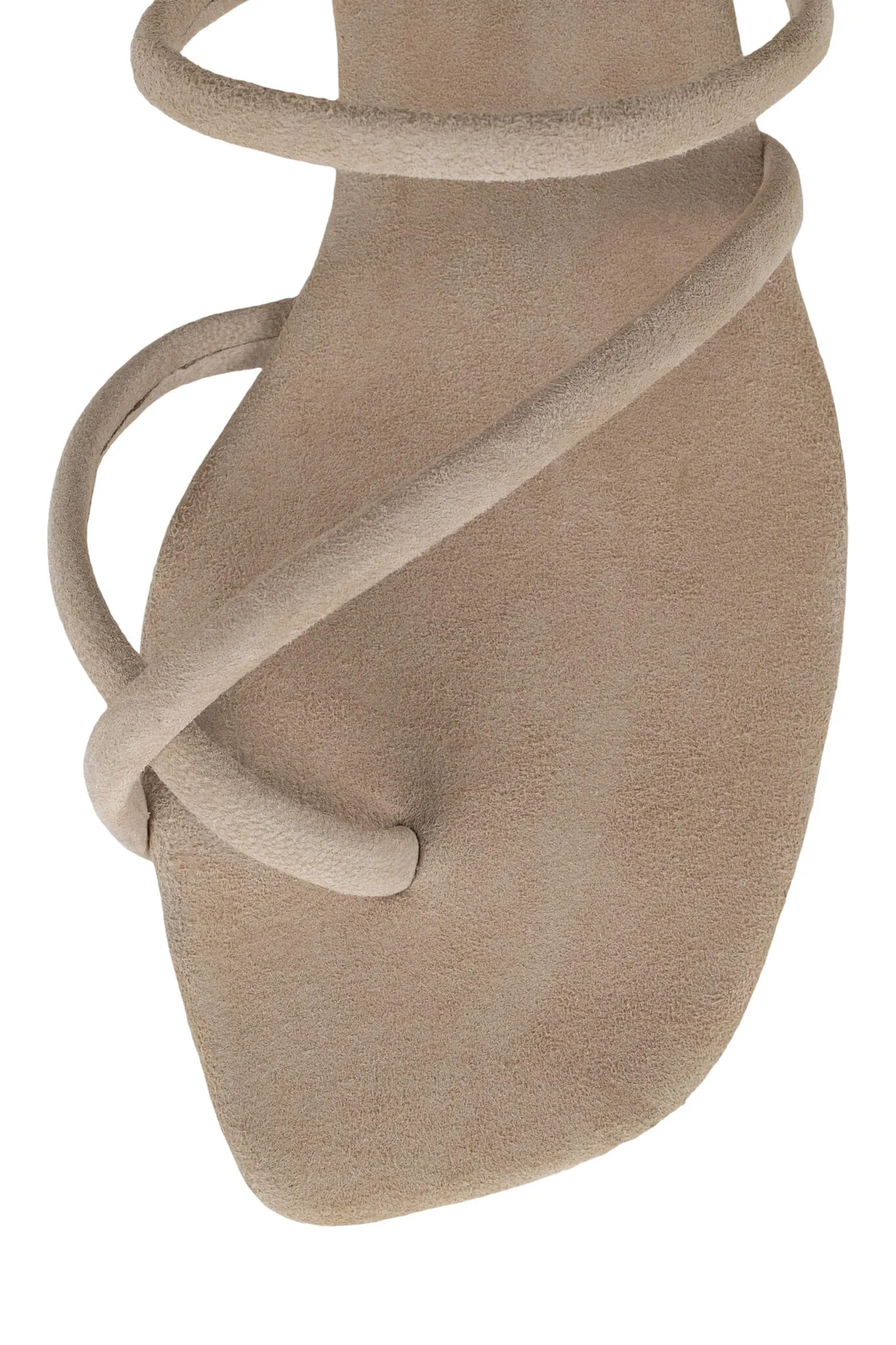 Flip Sandals Flop Natural Clean lines Rania Suede Toe Robust Flat Open Strappy Campbell Jeffrey