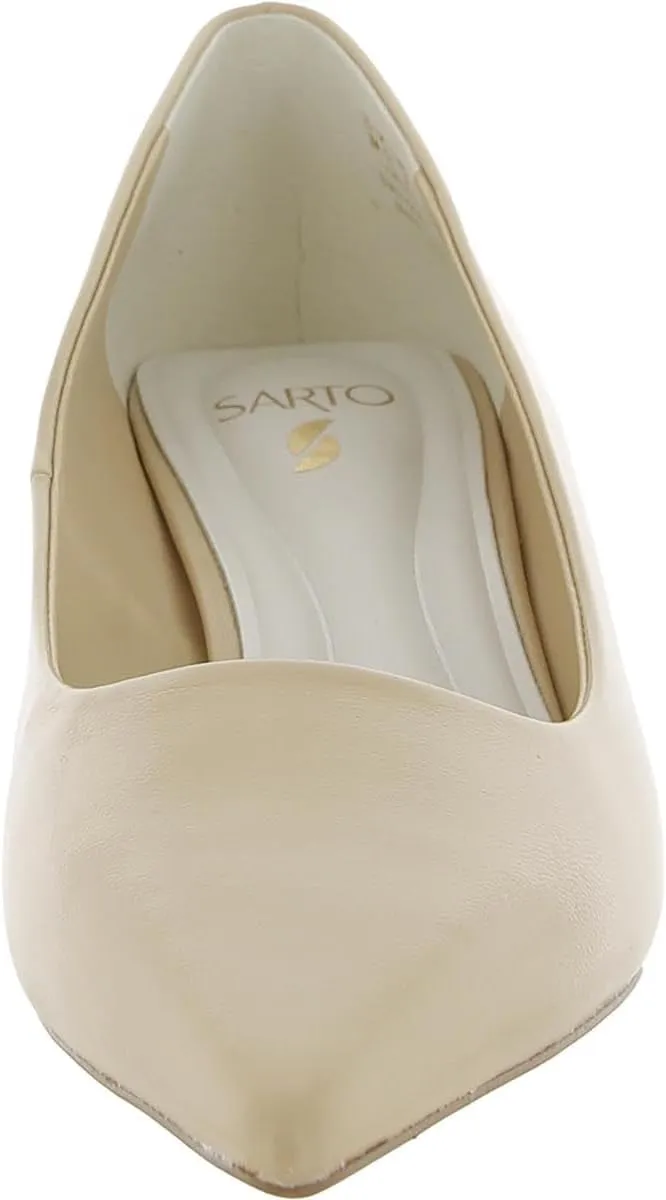 Franco Sarto Women's Diva Pointed Toe Kitten Heel Pump