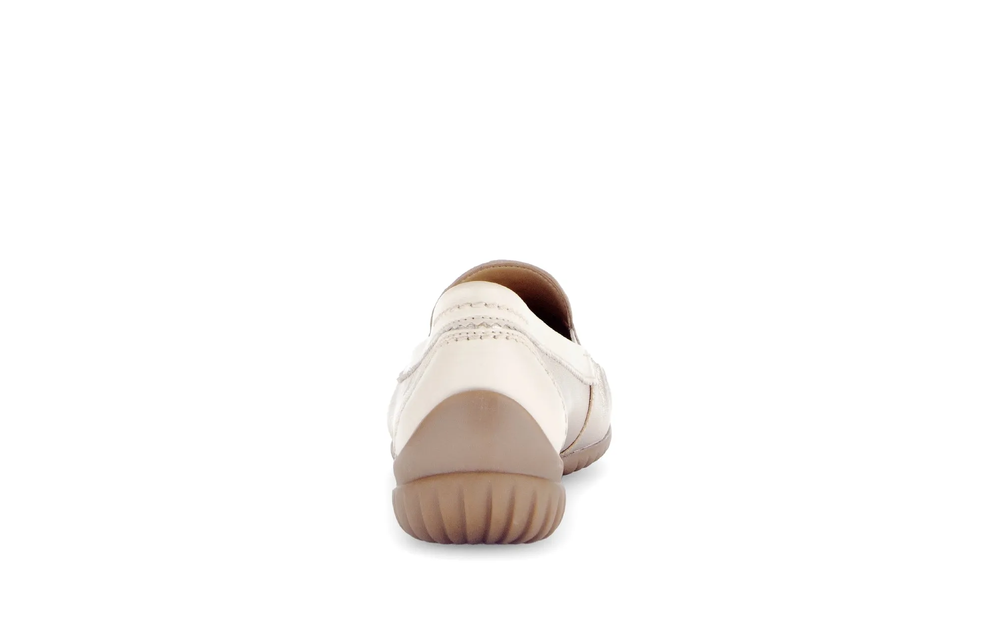 GABOR - 66.090.82 FLAT LOAFER - GOLD/CREAM