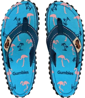 Gumbies Islander Unisex Flip Flops, with Supersoft Cotton Toe Post and Durable Recycled Rubber Sole - Comfort Guaranteed