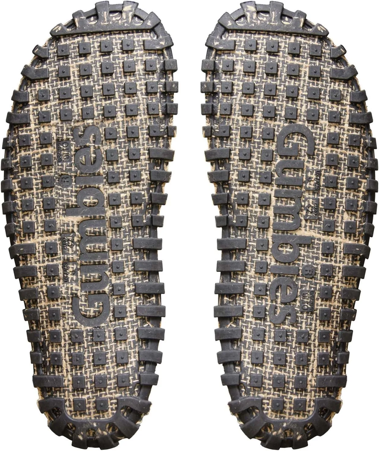 Gumbies Islander Unisex Flip Flops, with Supersoft Cotton Toe Post and Durable Recycled Rubber Sole - Comfort Guaranteed