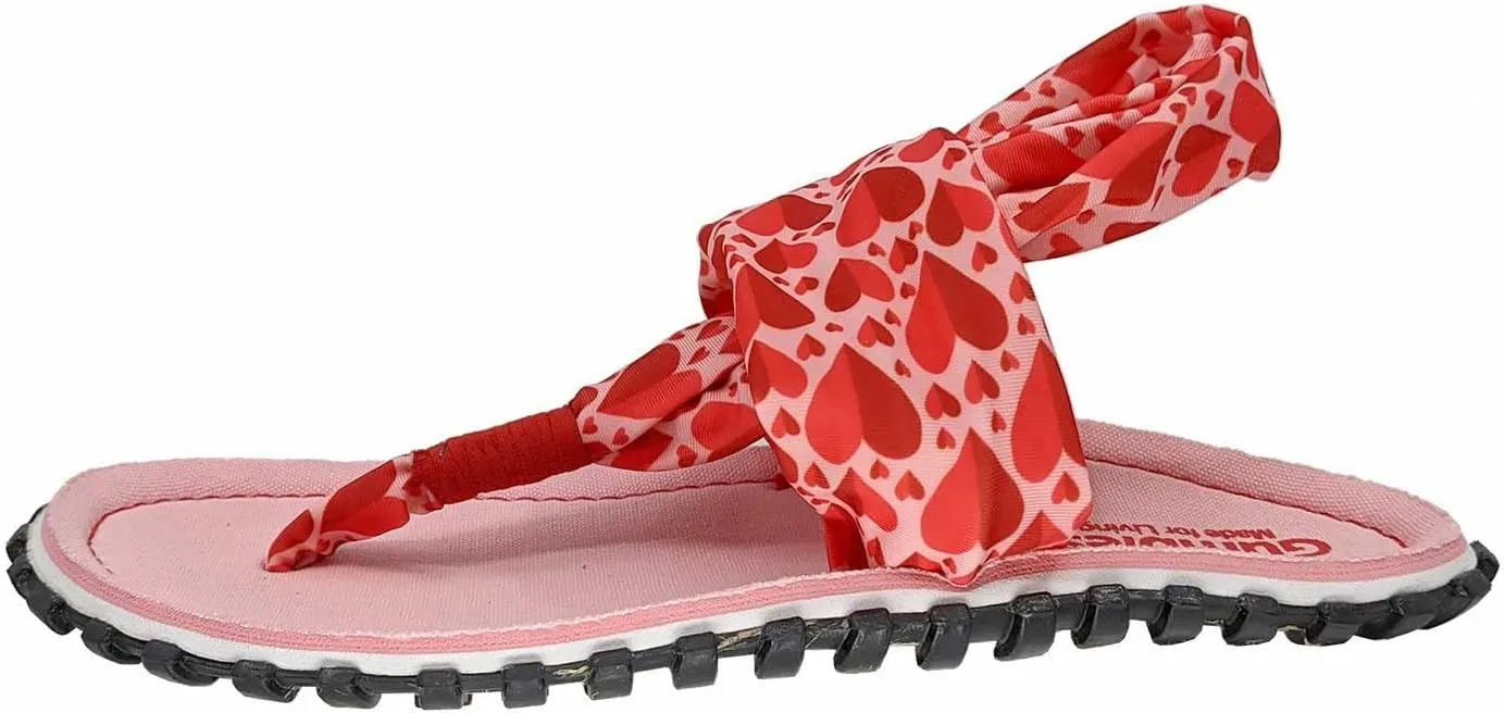 Gumbies Slingback Womens Flip Flops, with Supersoft Toe Post and Durable Recycled Rubber Sole - Comfort Guaranteed