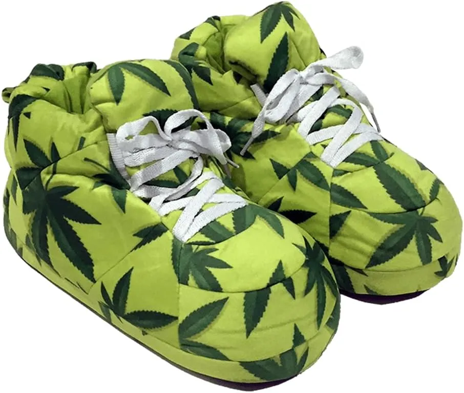 Happy Feet Slippers Standard Sneaker Slippers for Men, Women, and Kids - Women Shoes, Gifts for Women, As Seen on Shark Tank - Classy Oversized House Slippers for Women with Non-Slip Rubber Soles