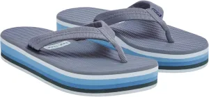 Hari Mari- Dunes Sunset- Women's Retro Inspired Platform Boat-Safe Flip Flops- No Break Ins, Firm Arch Support, Antimicrobial, and Floats in Water