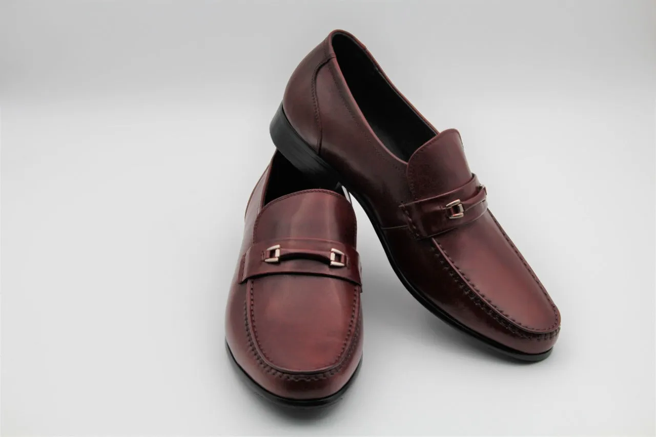 Harold Cherry Formal Buckle Loafers