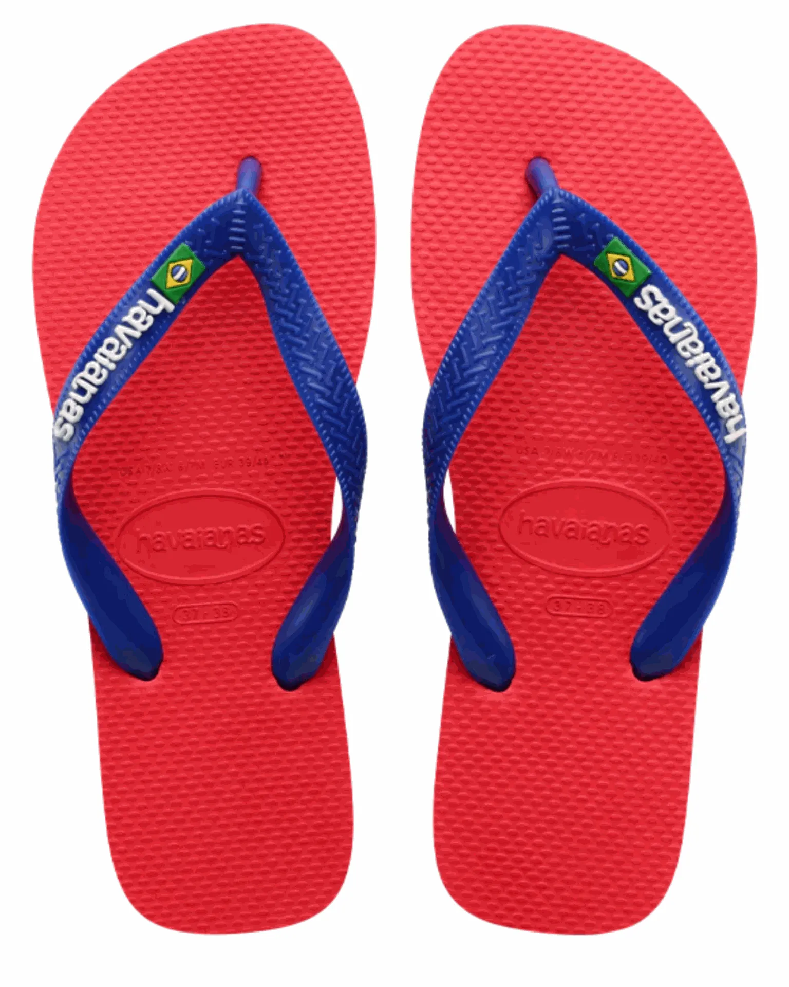 HAVAIANAS BRASIL LOGO - RUBY RED.RUBY RED