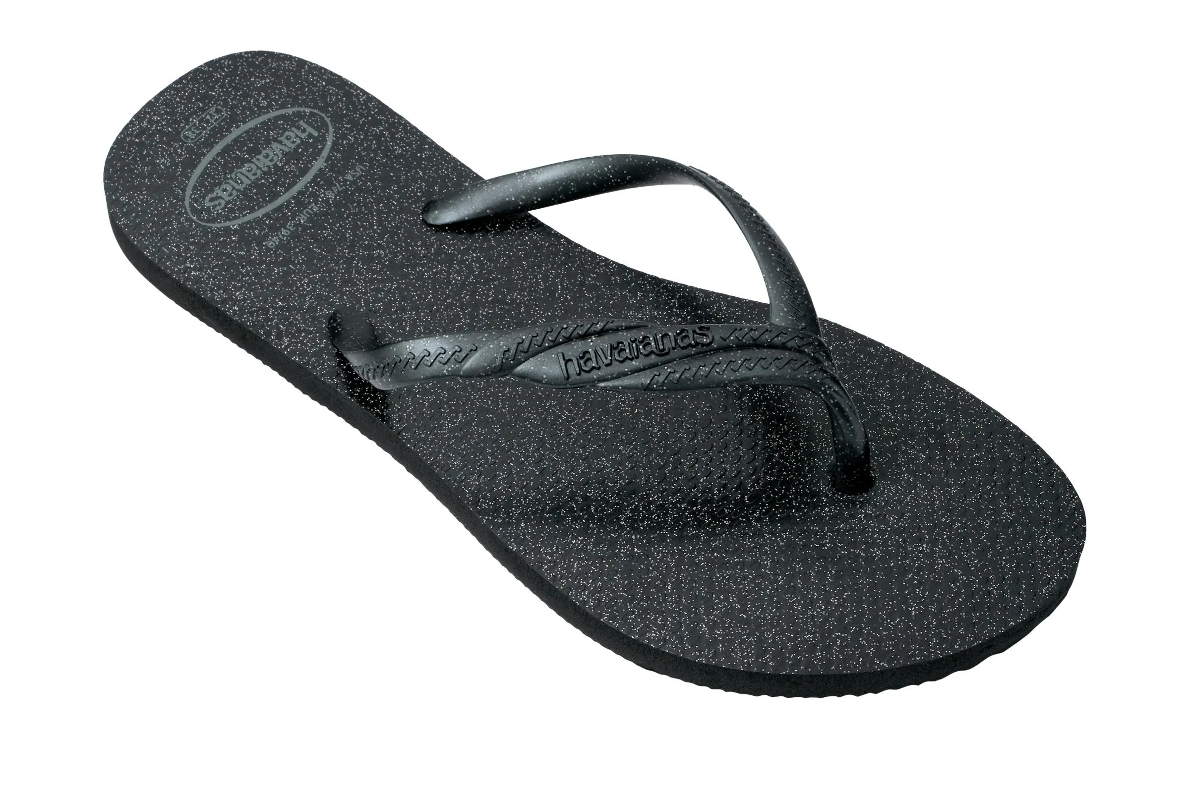 HAVAIANAS FANTASIA GLOSS - BLACK.GREY