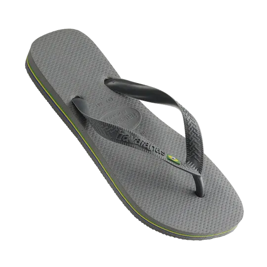 .Havaianas Mens Brazil Flip Flop Steel Grey - (BRAZIL 5178) - HV45 - F