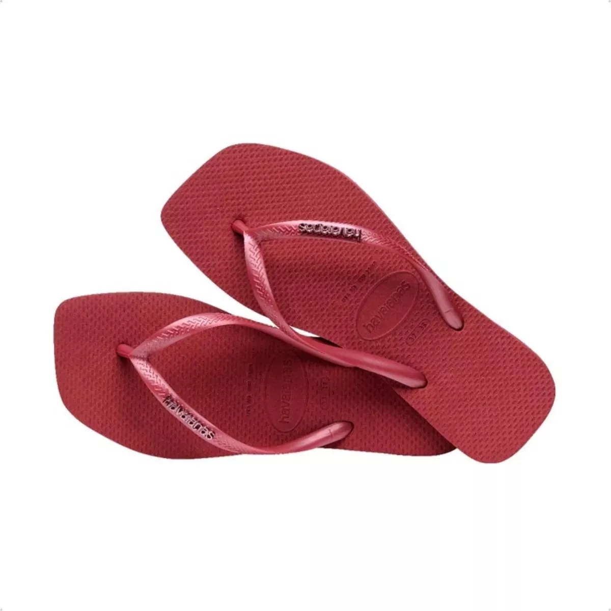 Havaianas Square Logo burgundyy