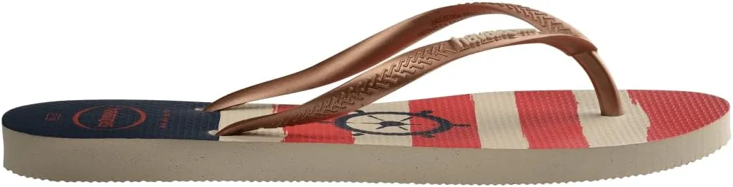 Havaianas Women's Slim Nautical Flip Flop Sandal