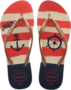 Havaianas Women's Slim Nautical Flip Flop Sandal