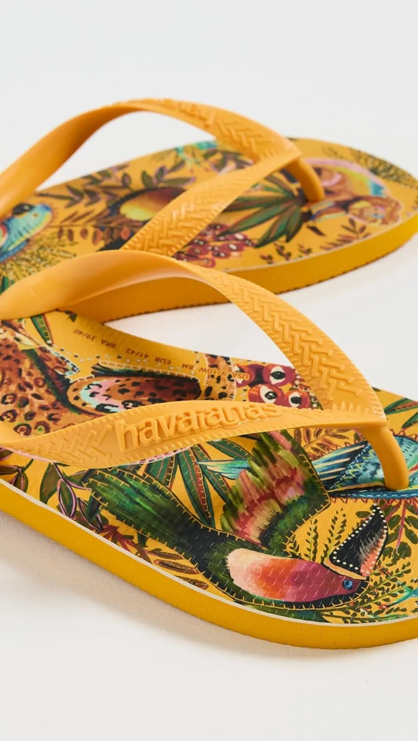 Havaianas Women's x Farm Rio Into The Jungle Flip Flops