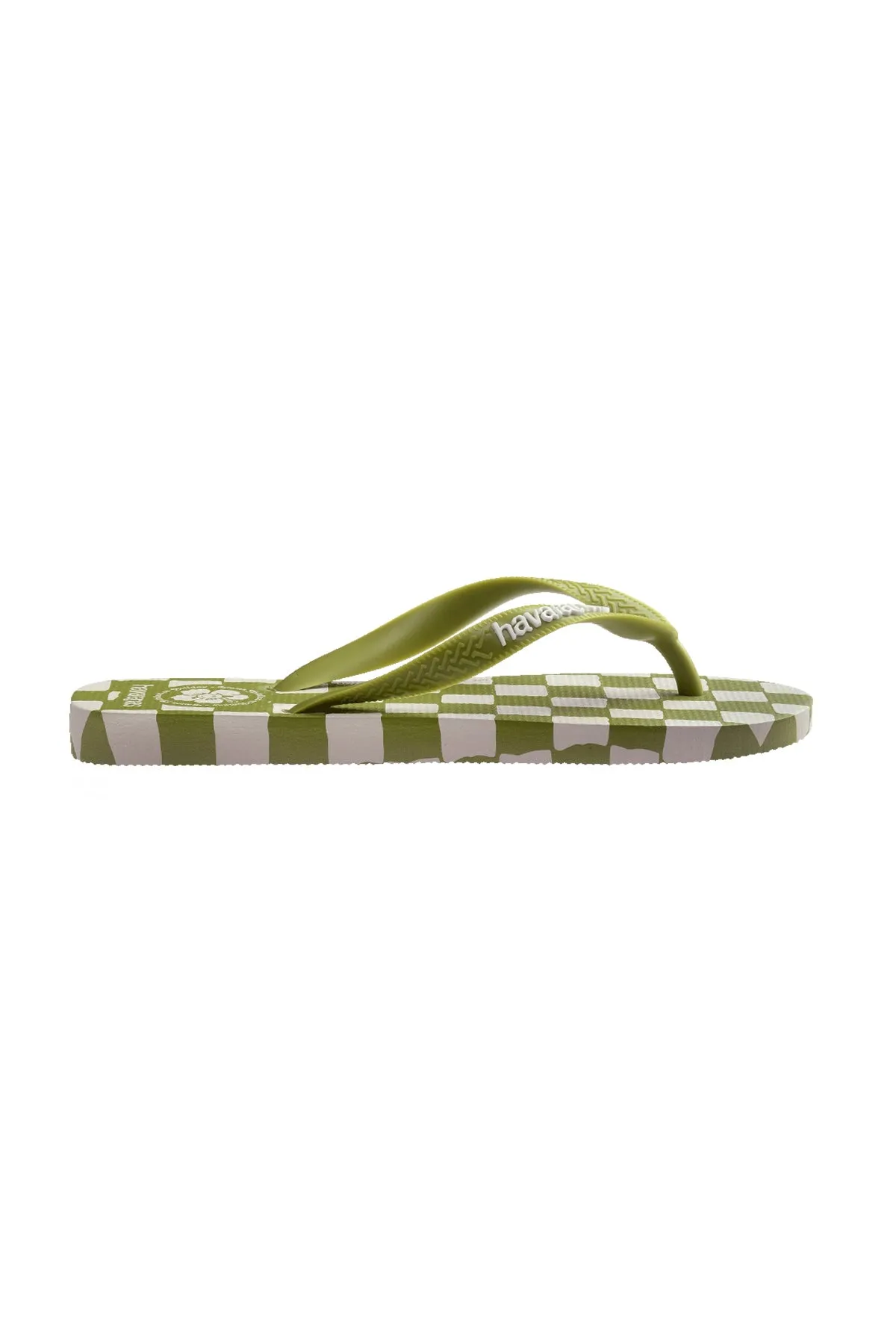 Havaianas x EM on Holiday - Olive Check
