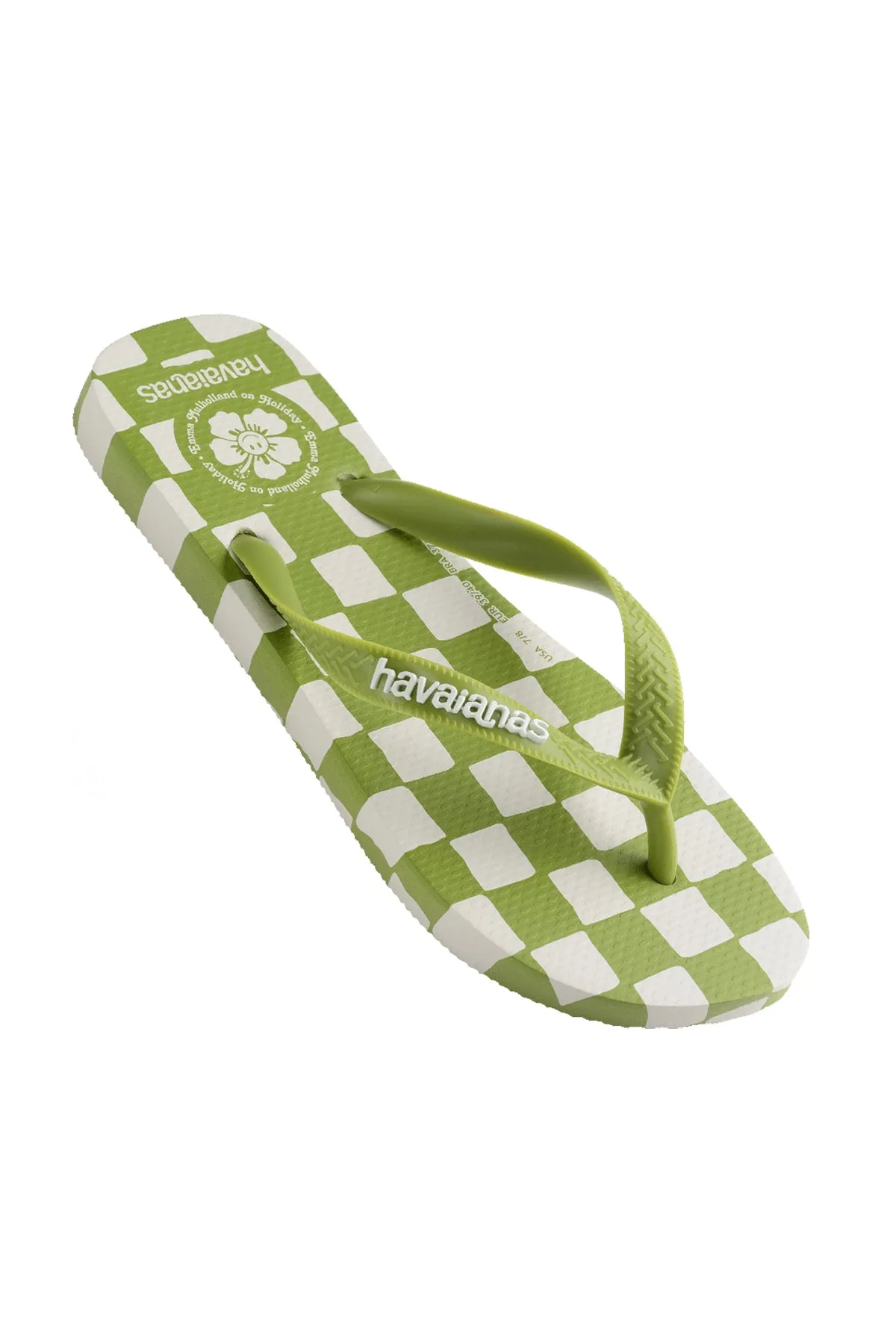 Havaianas x EM on Holiday - Olive Check
