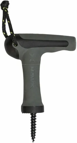 Hawk Jab Handle Easy-Grip Lightweight Hunting Tree Hook with Beefy T-Handle and Ultra-Sharp AugerTip Threads