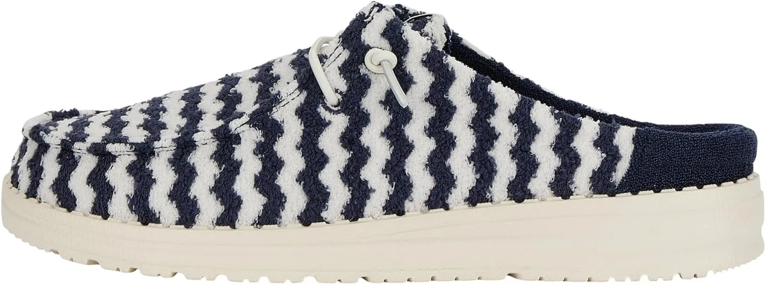 Hey Dude Women's Wendy Slip Terry Stripe Loafer