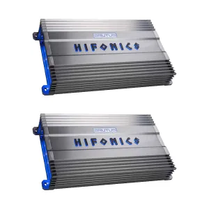 Hifonics 2 x BG-2200.1D Brutus Gamma Mono D 2200W Car Audio Subwoofer Amp Amplifer (2 Pack)