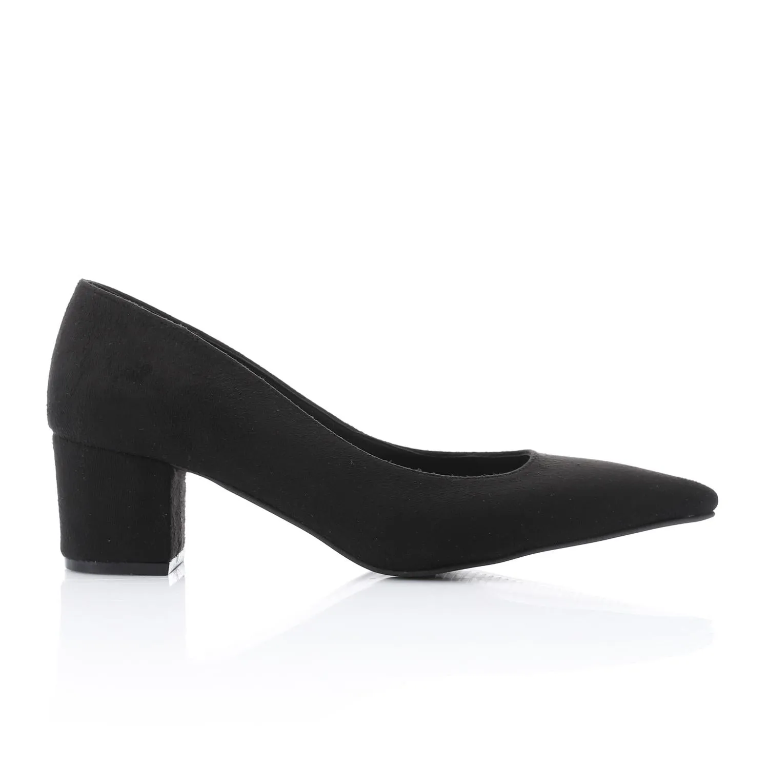 High Heel Mule Sandals – Elegant Pointed Toe, Suede Leather Texture 3CM