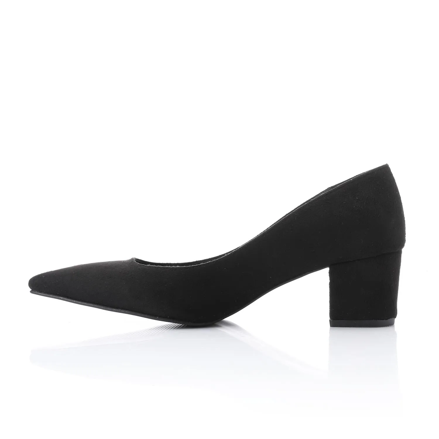 High Heel Mule Sandals – Elegant Pointed Toe, Suede Leather Texture 3CM