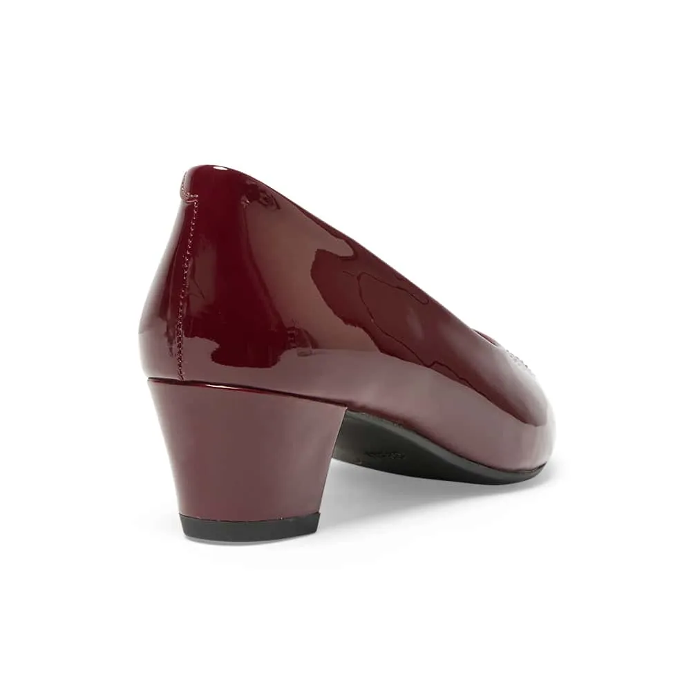 Hilary Heel in Wine Patent