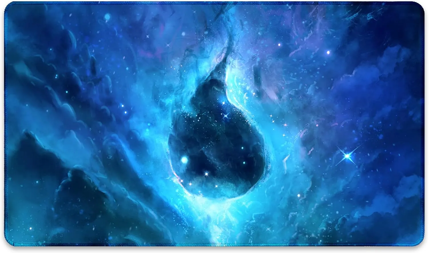 Island Ethereal Mana (Stitched) - MTG Playmat - Compatible with Magic The Gathering Playmat - Play MTG, YuGiOh, TCG - Original Play Mat Art Designs & Accessories