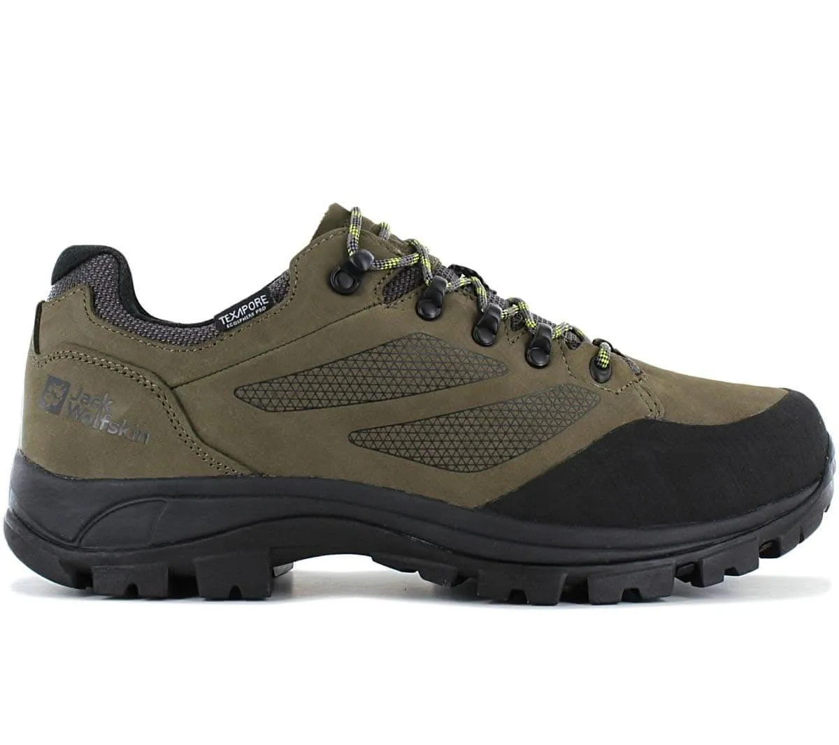 Jack Wolfskin Rebellion Texapore Low M - Herren Wasserdichte Wanderschuhe 4051181-4287