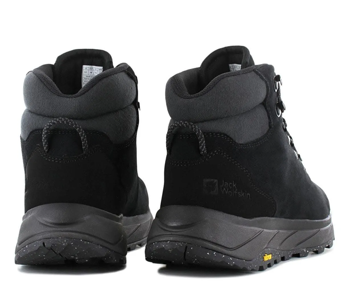Jack Wolfskin Terraventure Urban Mid M - Herren Wanderschuhe Leder Schwarz 4053561-6000