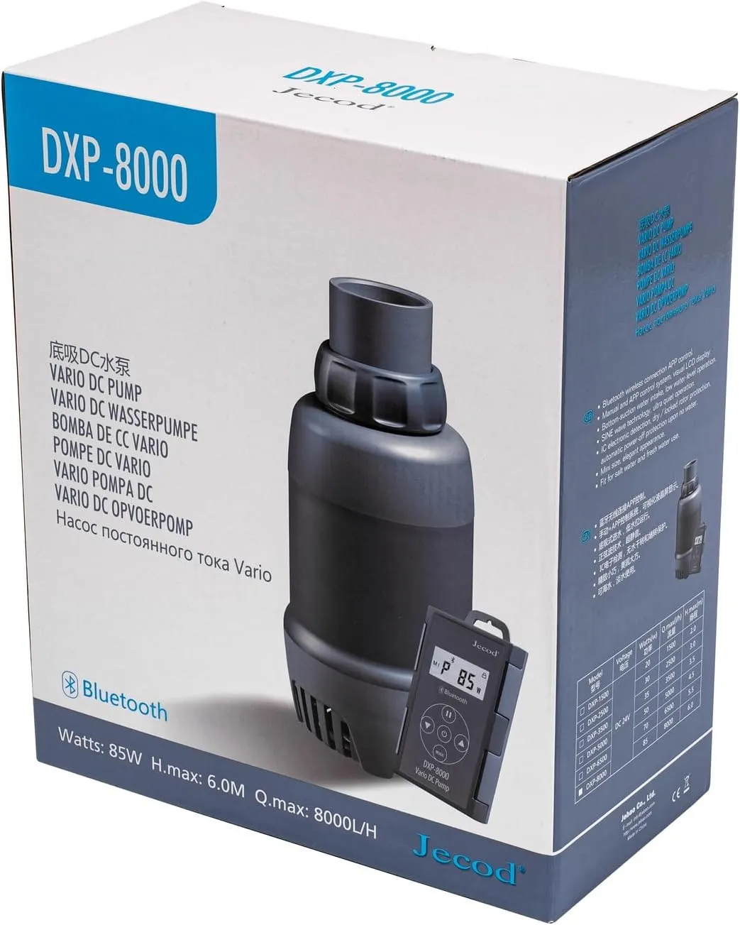 Jecod Jebao Bluetooth Submersible Vario DC Pump (DXP-8000)