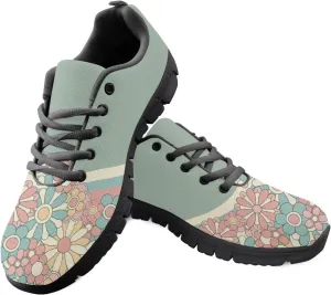 JEOCODY Women Sneakers for Running Jogging Non Slip Rubber Shoe Gym Sports Tennis Footwear