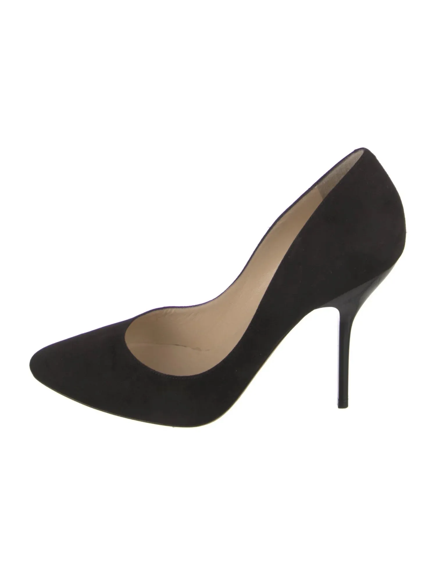 JIMMY CHOO ROMY POINTED TOE SUEDE PUMPS