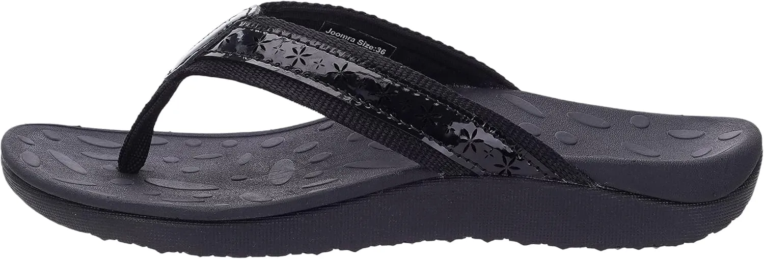 Joomra Women's Flip Flops Arch Support Orthotic Toe Post Thong Sandals