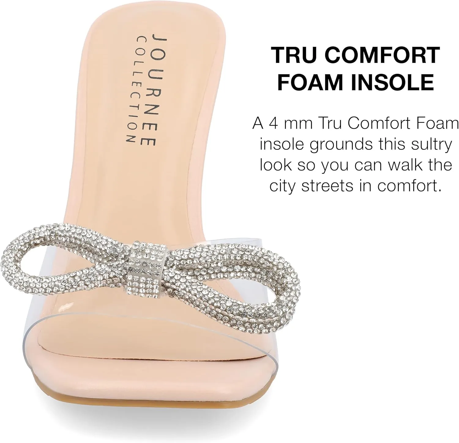 Journee Women's Comfort Foam Fenella Evening Dress Sandals