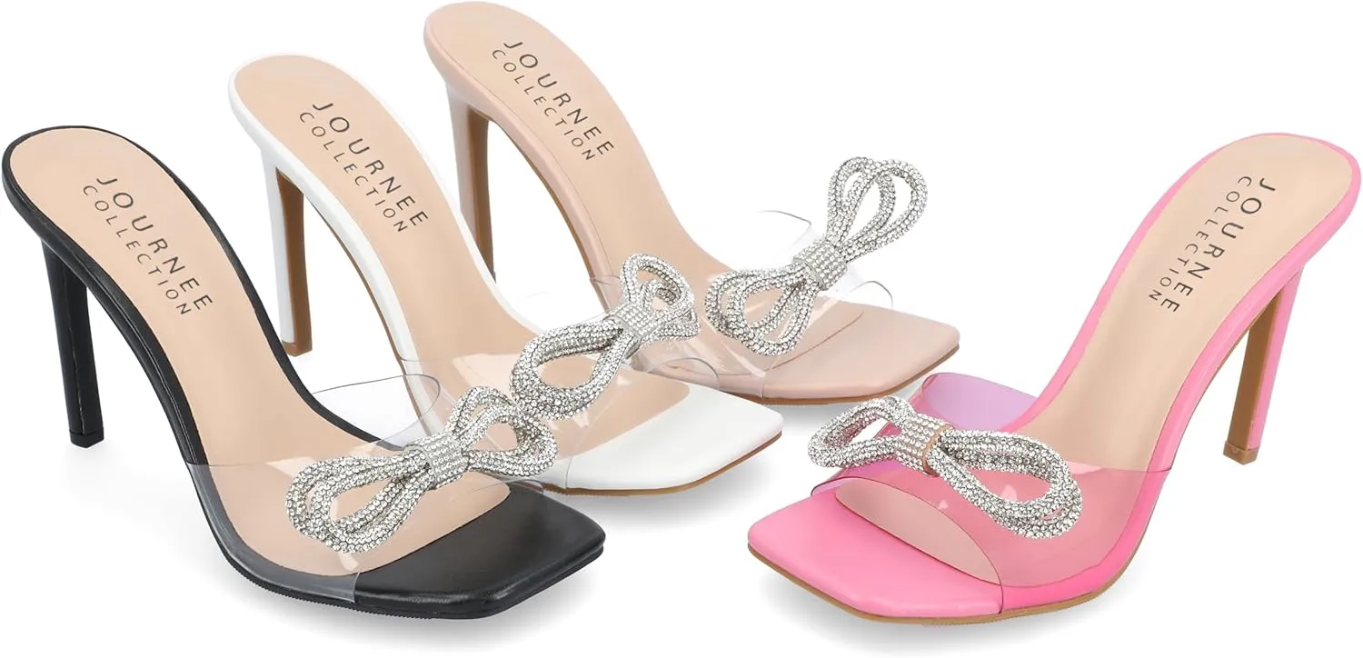 Journee Women's Comfort Foam Fenella Evening Dress Sandals