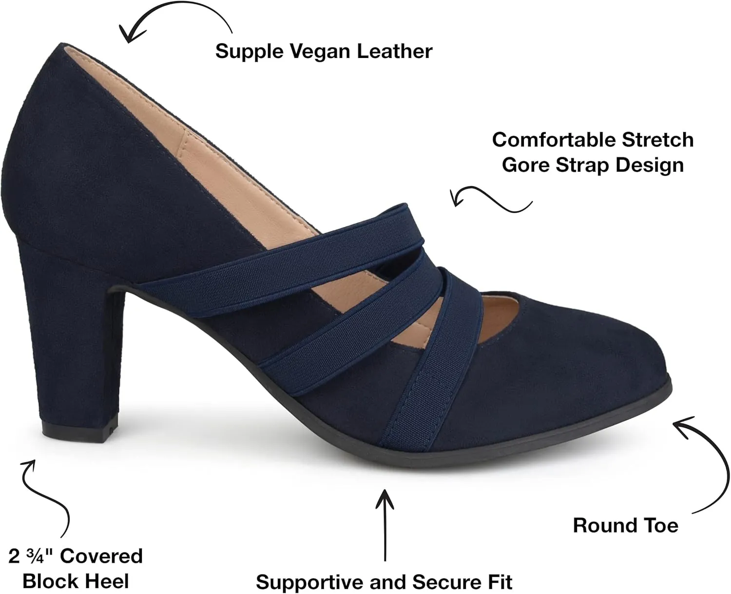 Journee Women's Comfort Loren Pumps